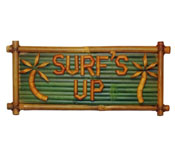 Tiki Bar Bamboo Sign